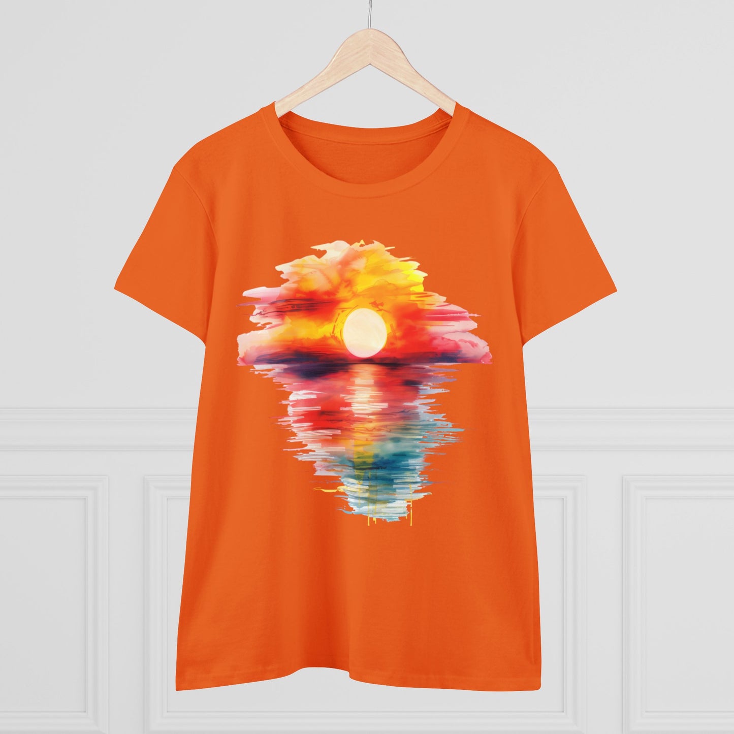 Sunrise - Women's Midweight Cotton Tee