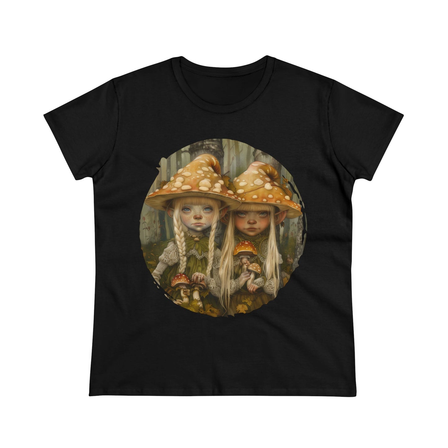 Elves - Fantasy - Women's Midweight Cotton Tee