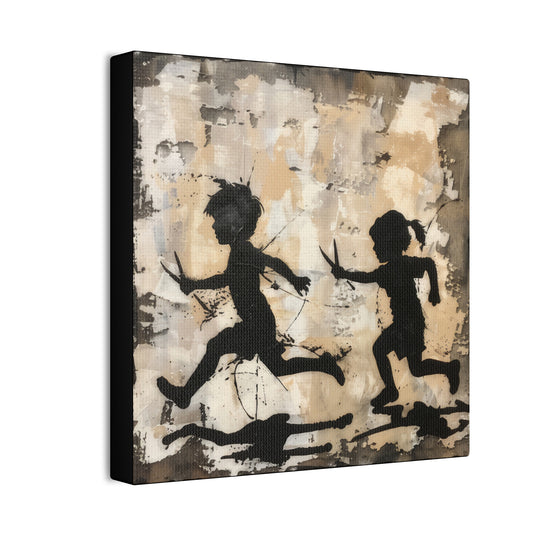 Running With Scissors - Canvas Stretched, 0.75" - Canvas Stretched, 0.75"