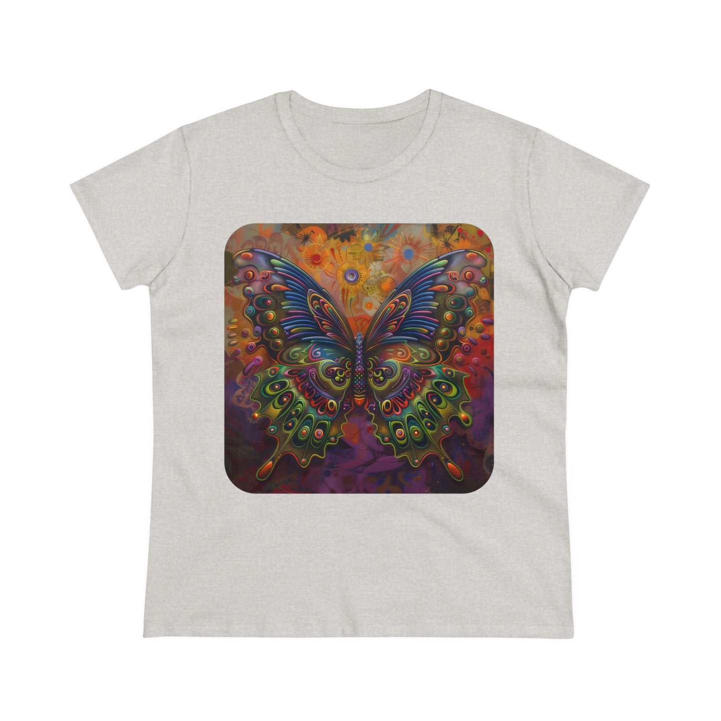 Butterfly - Women's Midweight Cotton Tee