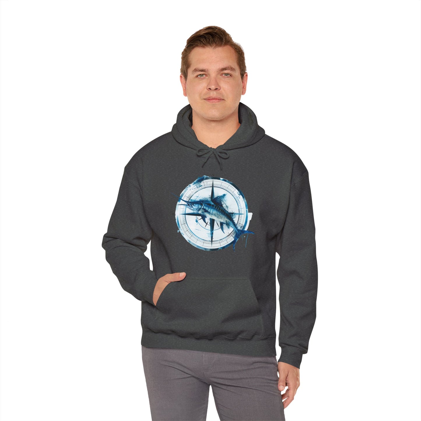 Marlin - Unisex Heavy Blend™ Hooded Sweatshirt