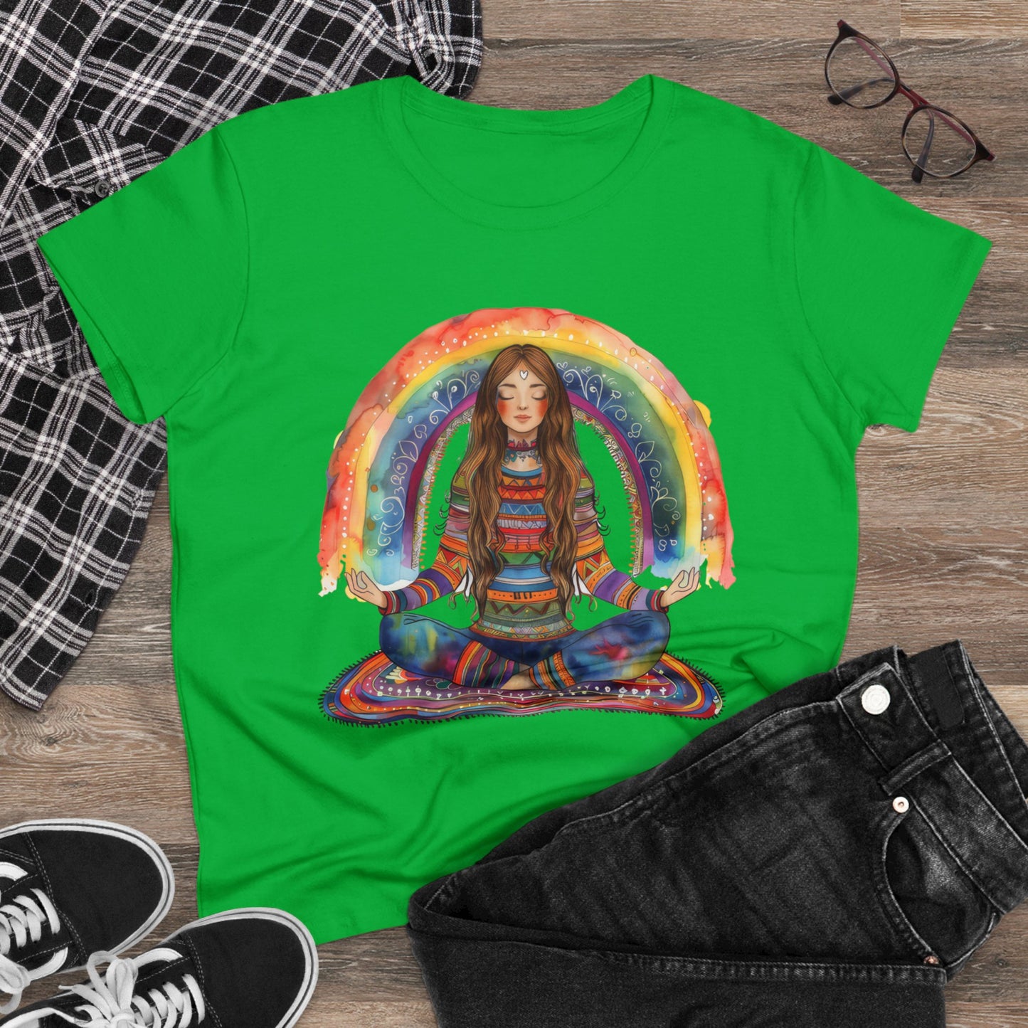 Meditation - Women's Midweight Cotton Tee