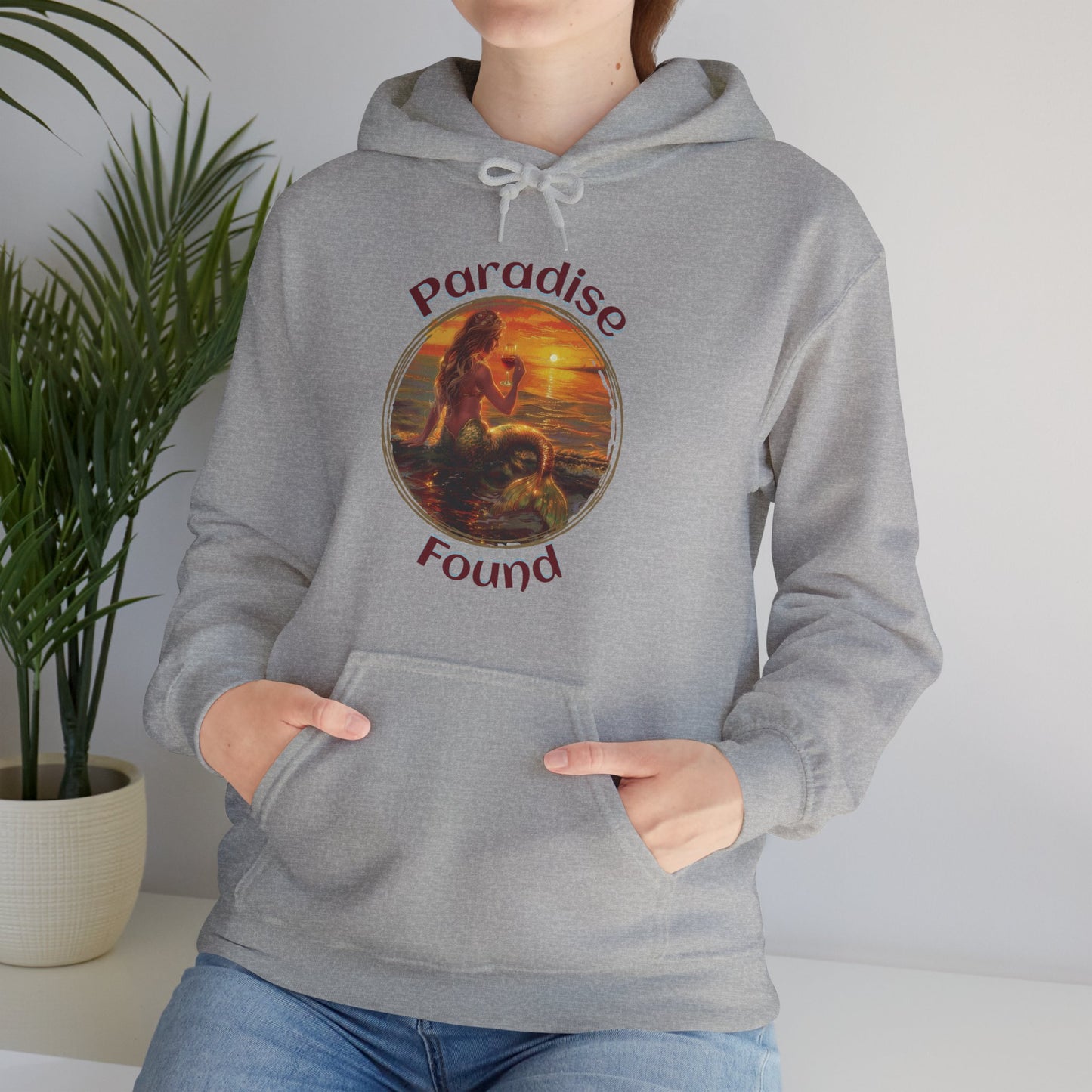 Paradise Found - Unisex Heavy Blend™ Hooded Sweatshirt