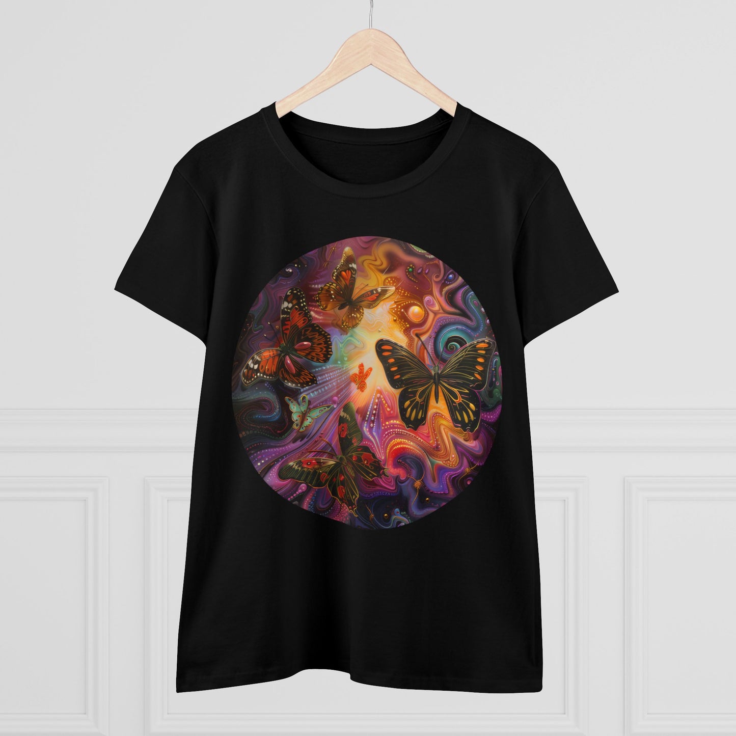 Butterflies - Women's Midweight Cotton Tee