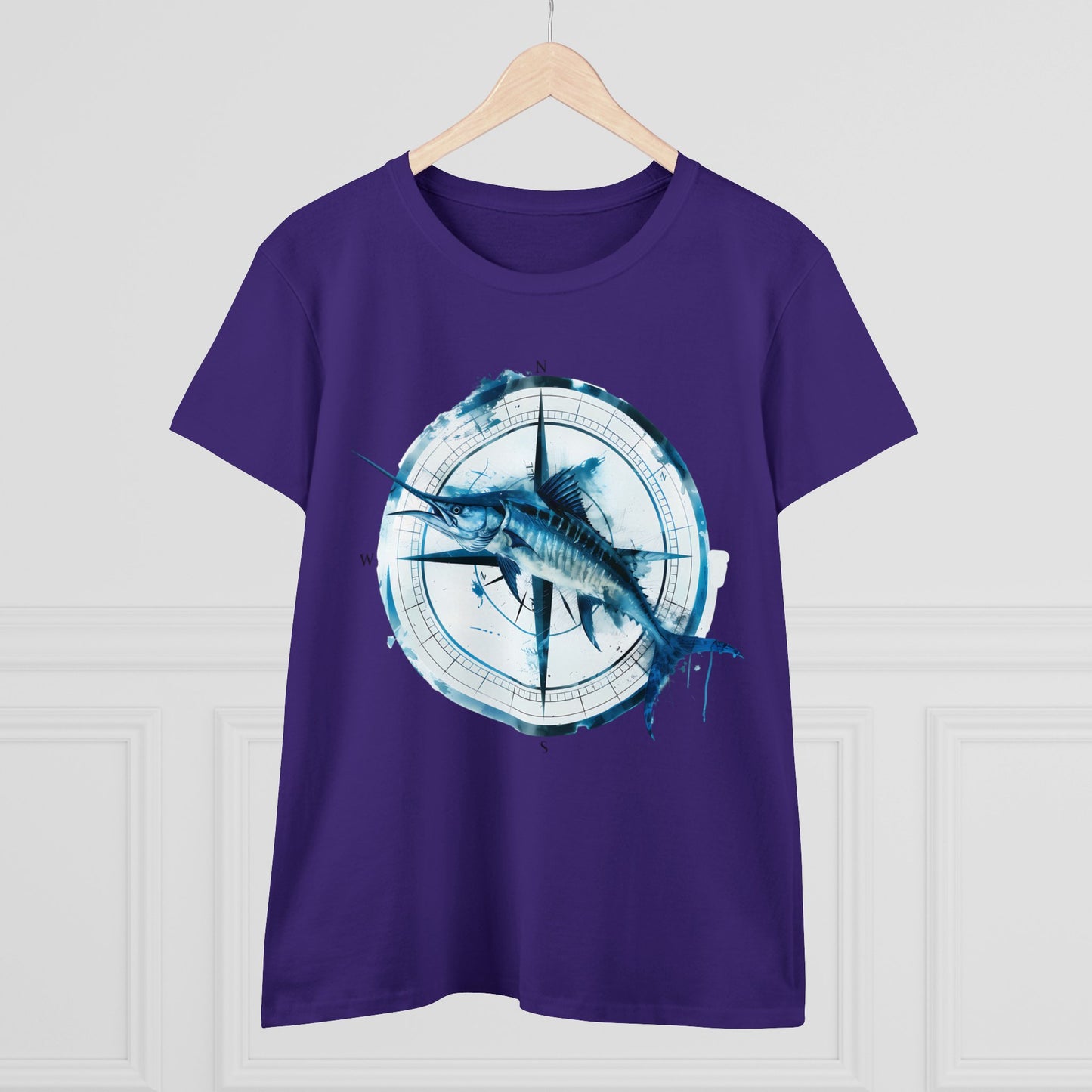 Marlin - Women's Midweight Cotton Tee