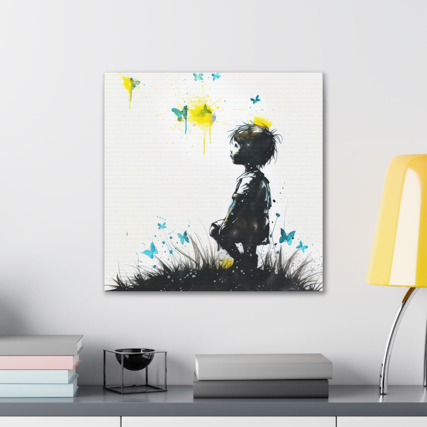 Butterflies - Canvas Stretched, 0.75"