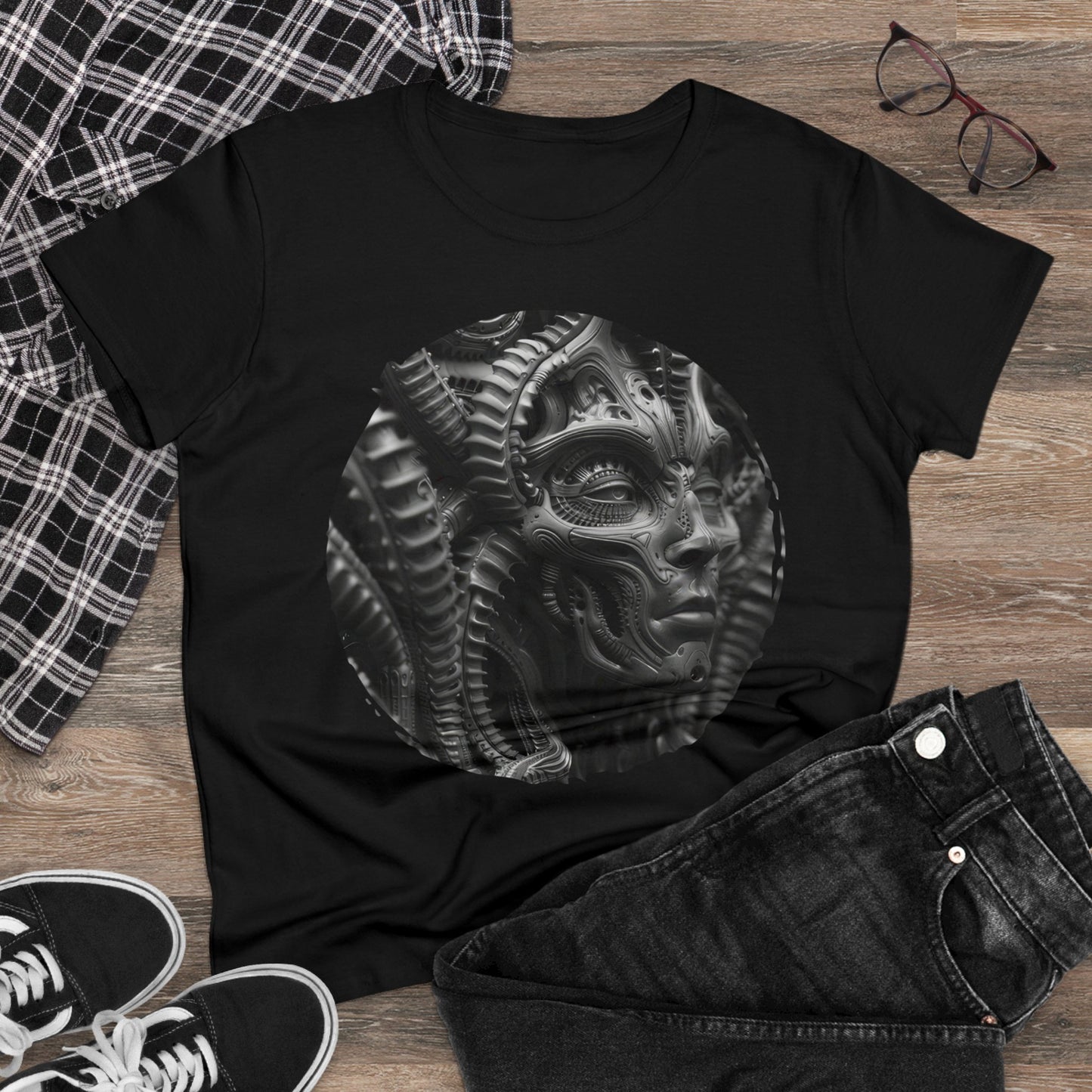 Alien to Us - Fantasy - Women's Midweight Cotton Tee