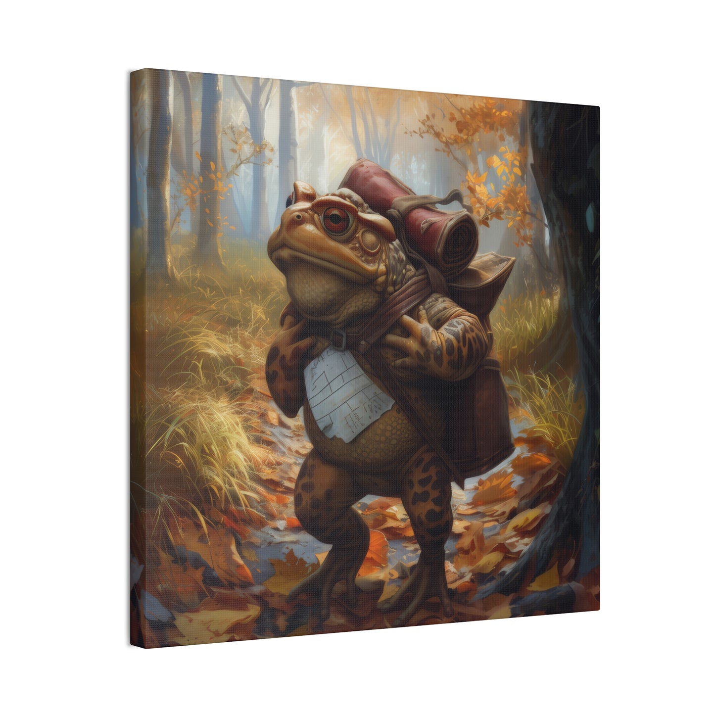 Toad Journey - Canvas Stretched, 0.75"