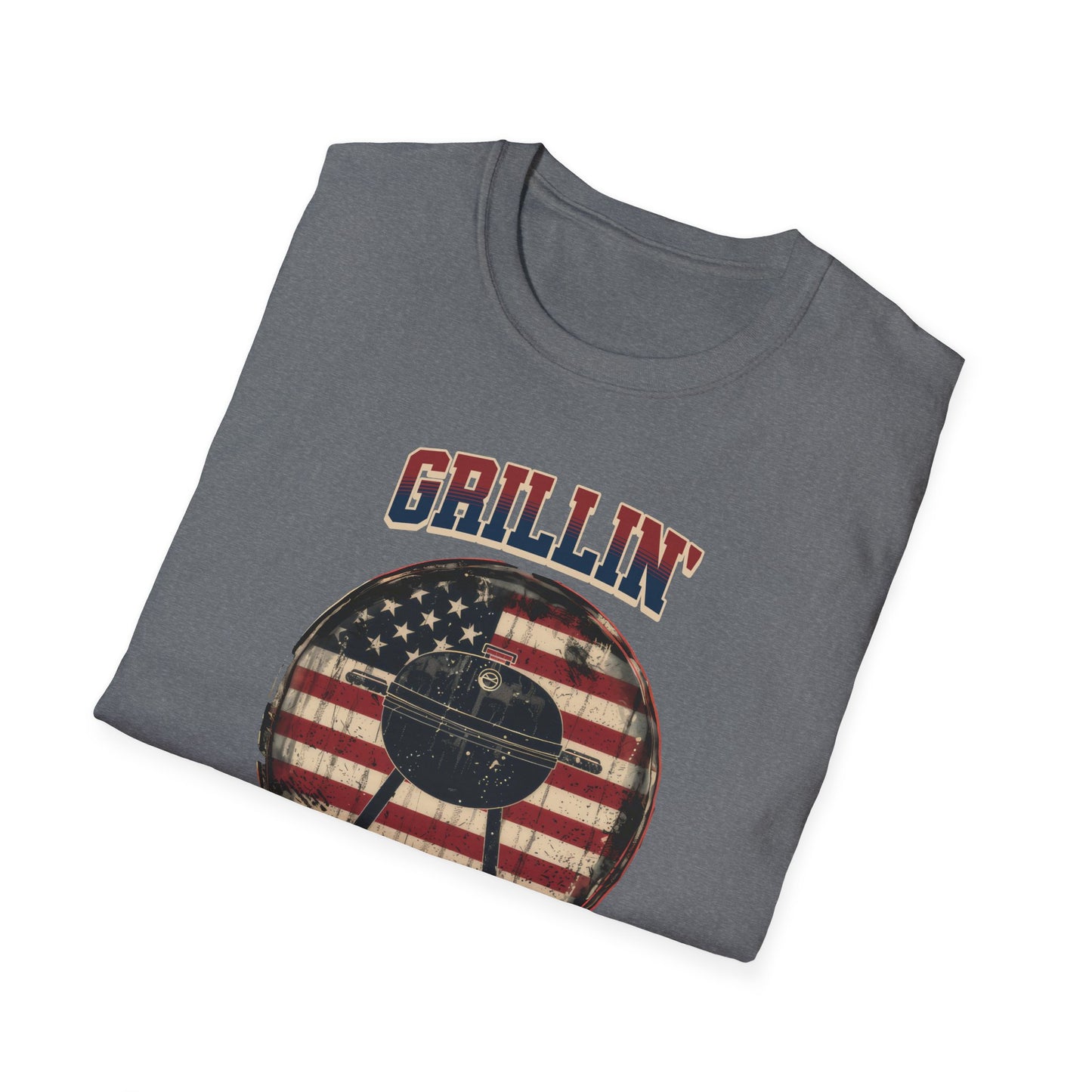 Grillin and Chillin - Unisex Softstyle T-Shirt