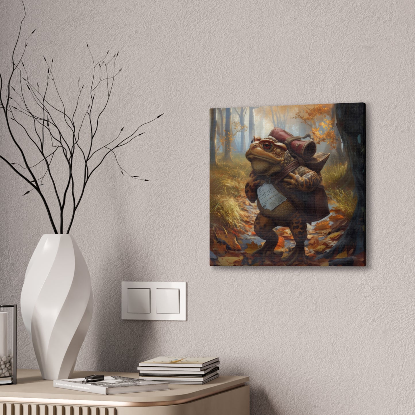 Toad Journey - Canvas Stretched, 0.75"