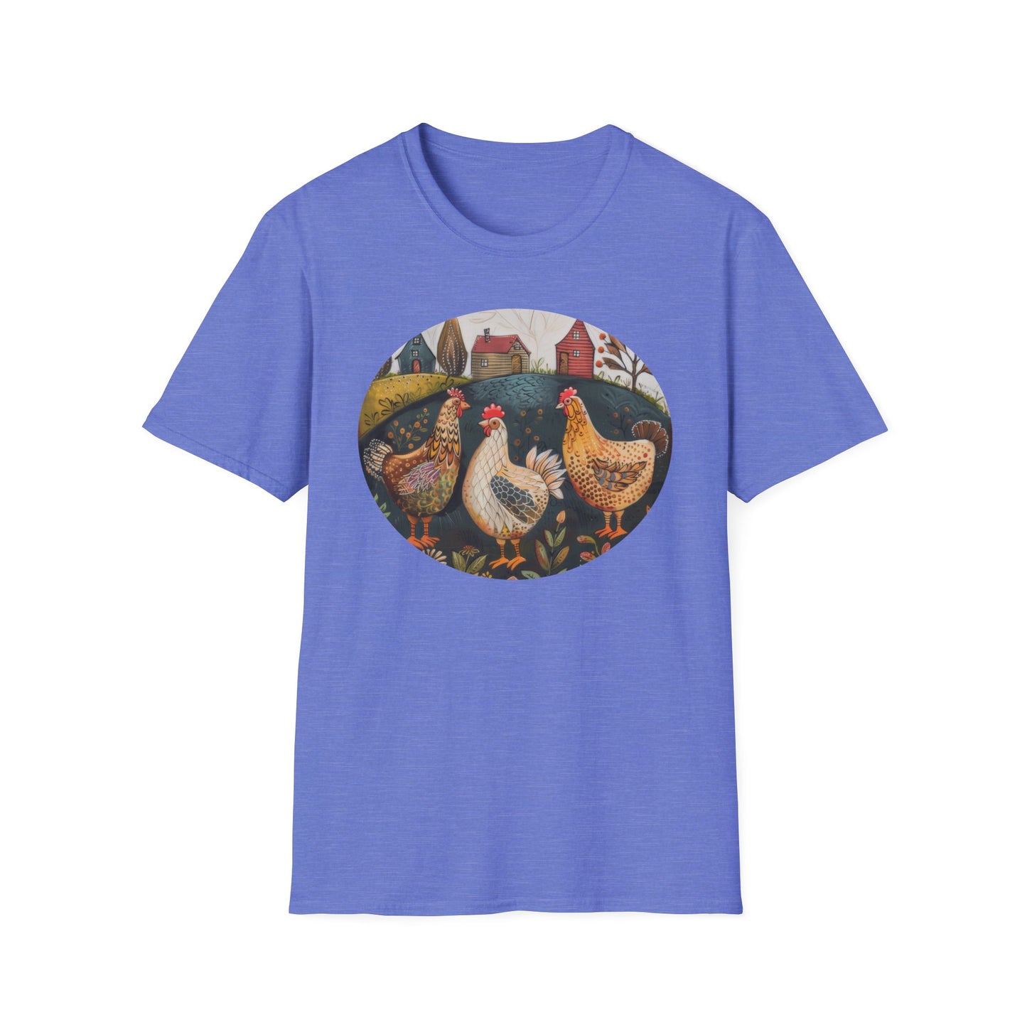 Chickens - Unisex Softstyle T-Shirt