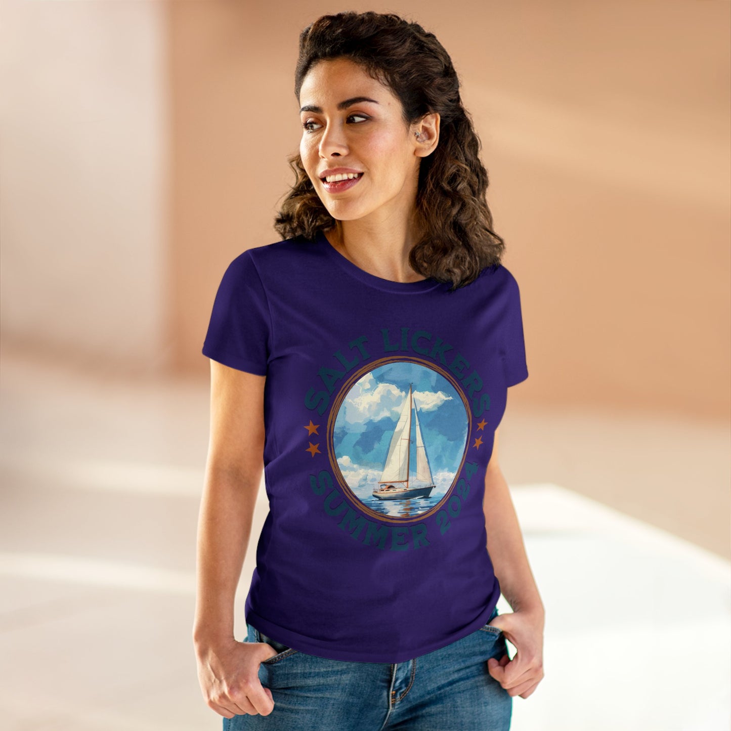 Sailing - Women's Midweight Cotton Tee