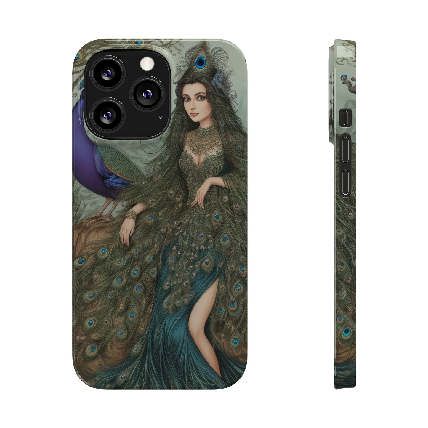 Peacock Witch - Phone Case