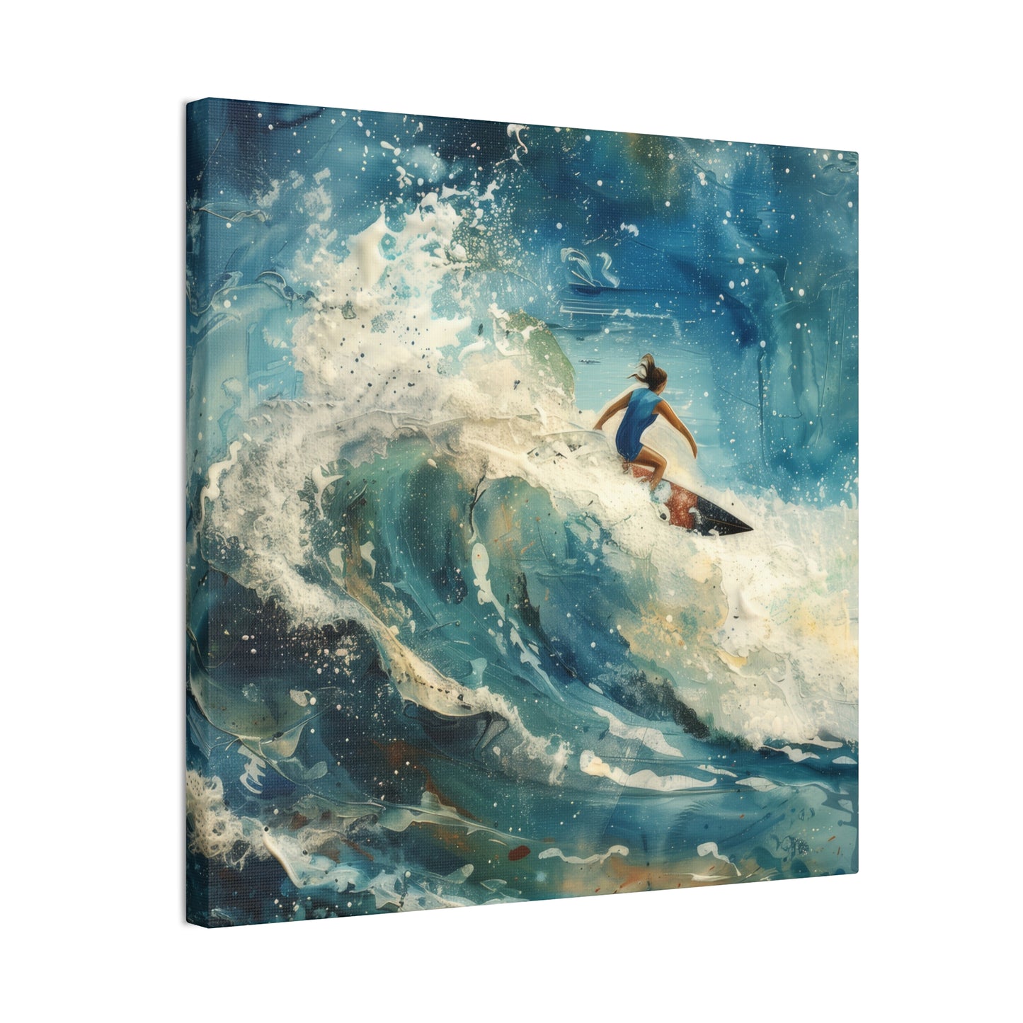 Surfs Up - Canvas Stretched, 0.75"