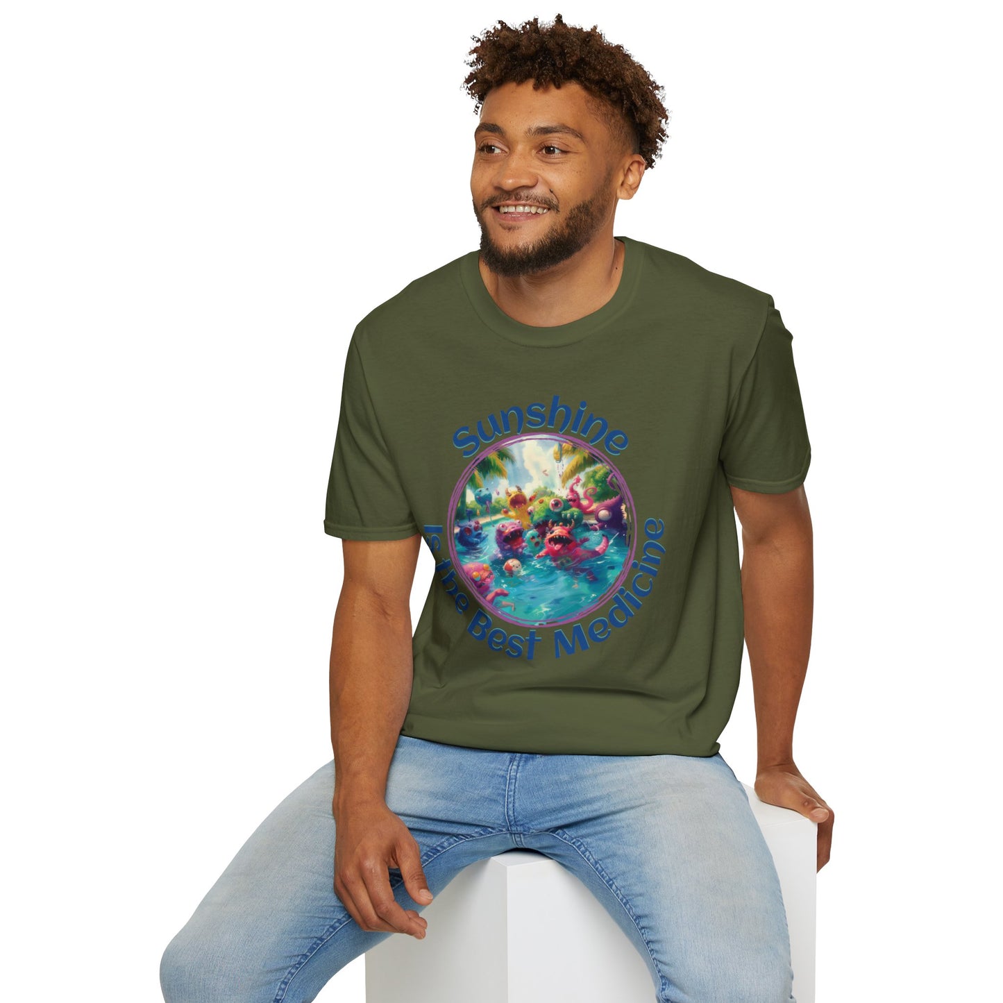 Sunshine is the Best Medicine - Unisex Softstyle T-Shirt