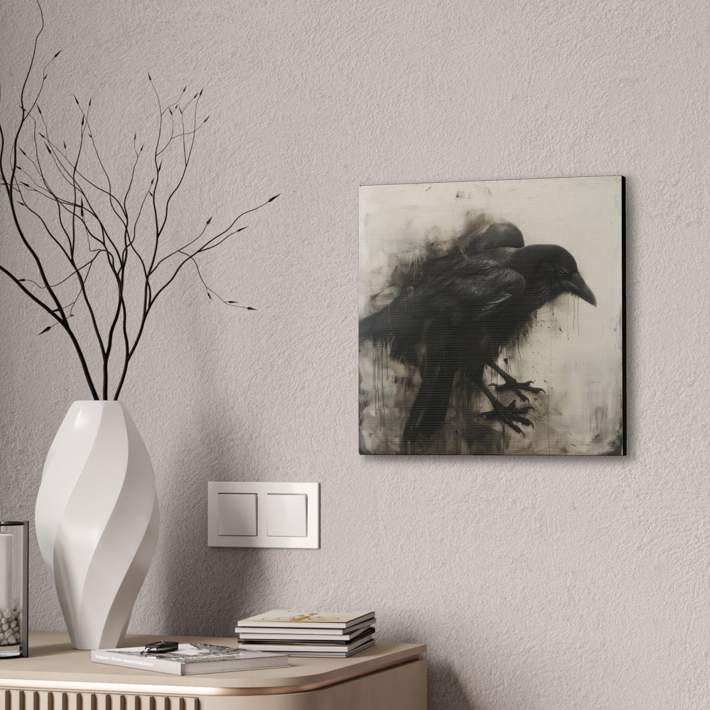 Blackbird - Canvas Stretched, 0.75"