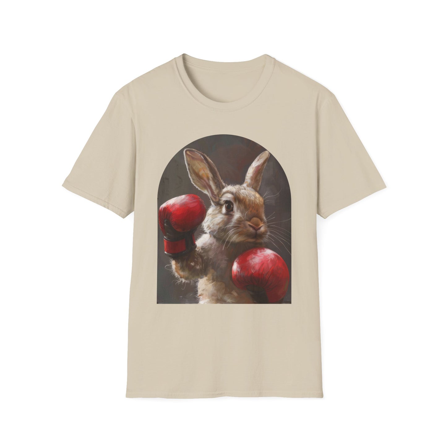 Boxing Bunny - Unisex Softstyle T-Shirt