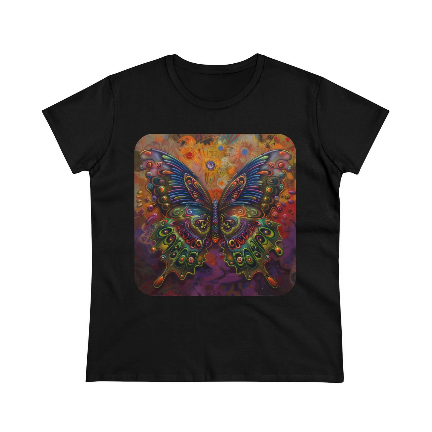 Butterfly - Women's Midweight Cotton Tee