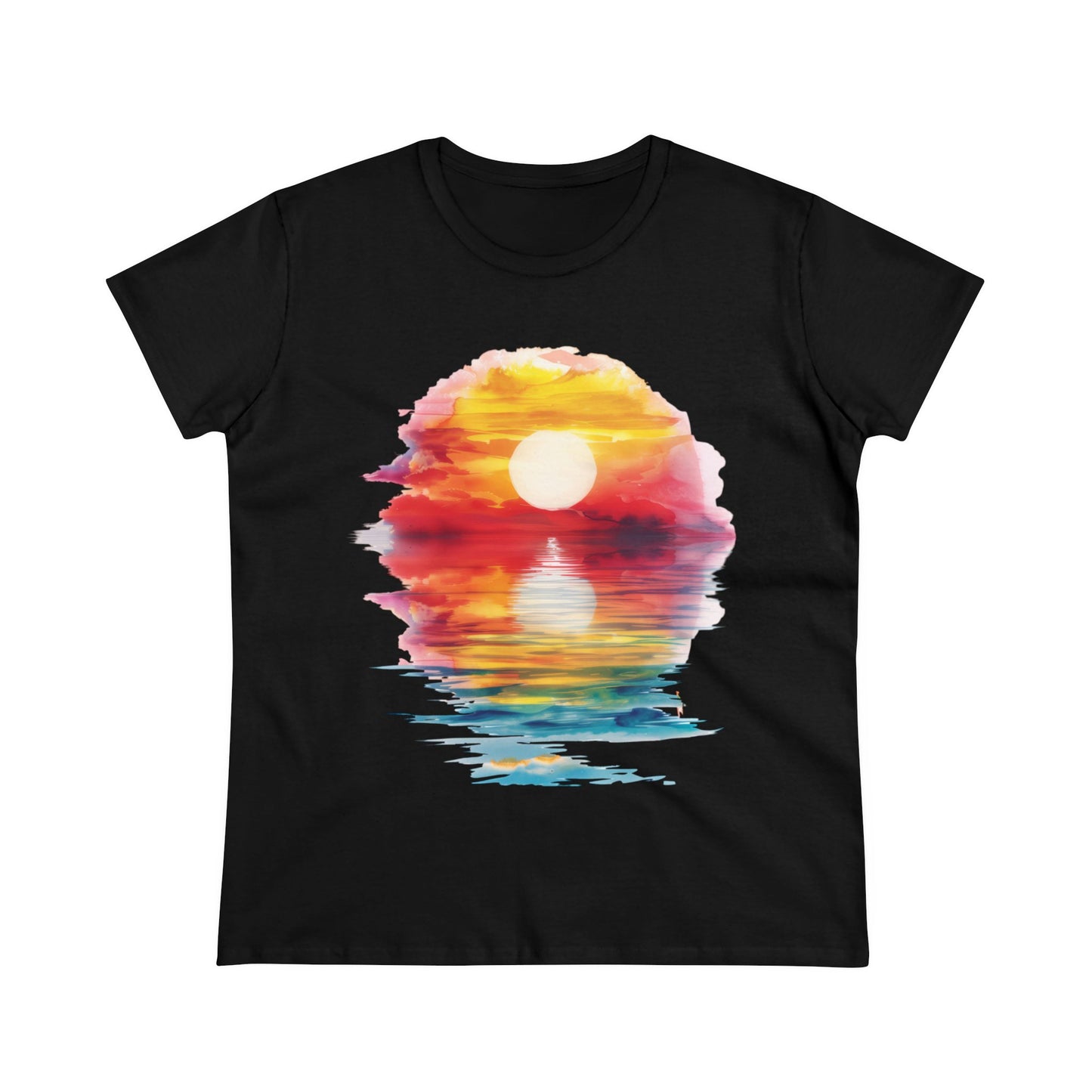 Sunrise - Women's Midweight Cotton Tee