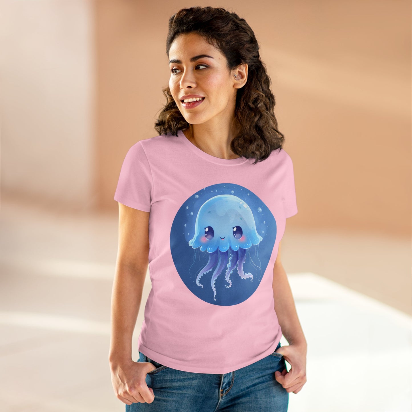 Jellyfish - Women's Midweight Cotton Tee