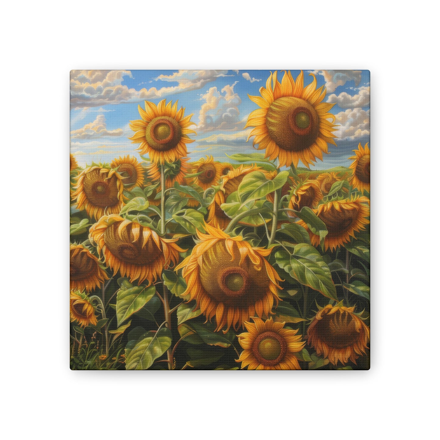 Sunflowers - Canvas Stretched, 0.75"