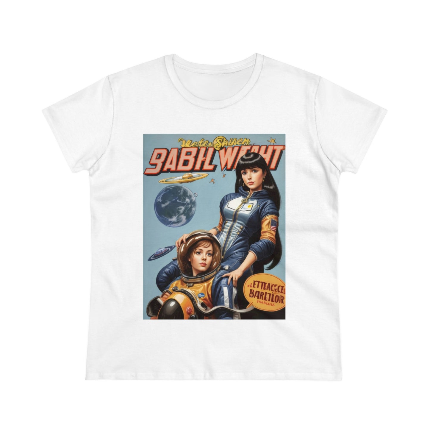 Space Chicks - Fantasy - Women's Midweight Cotton Tee