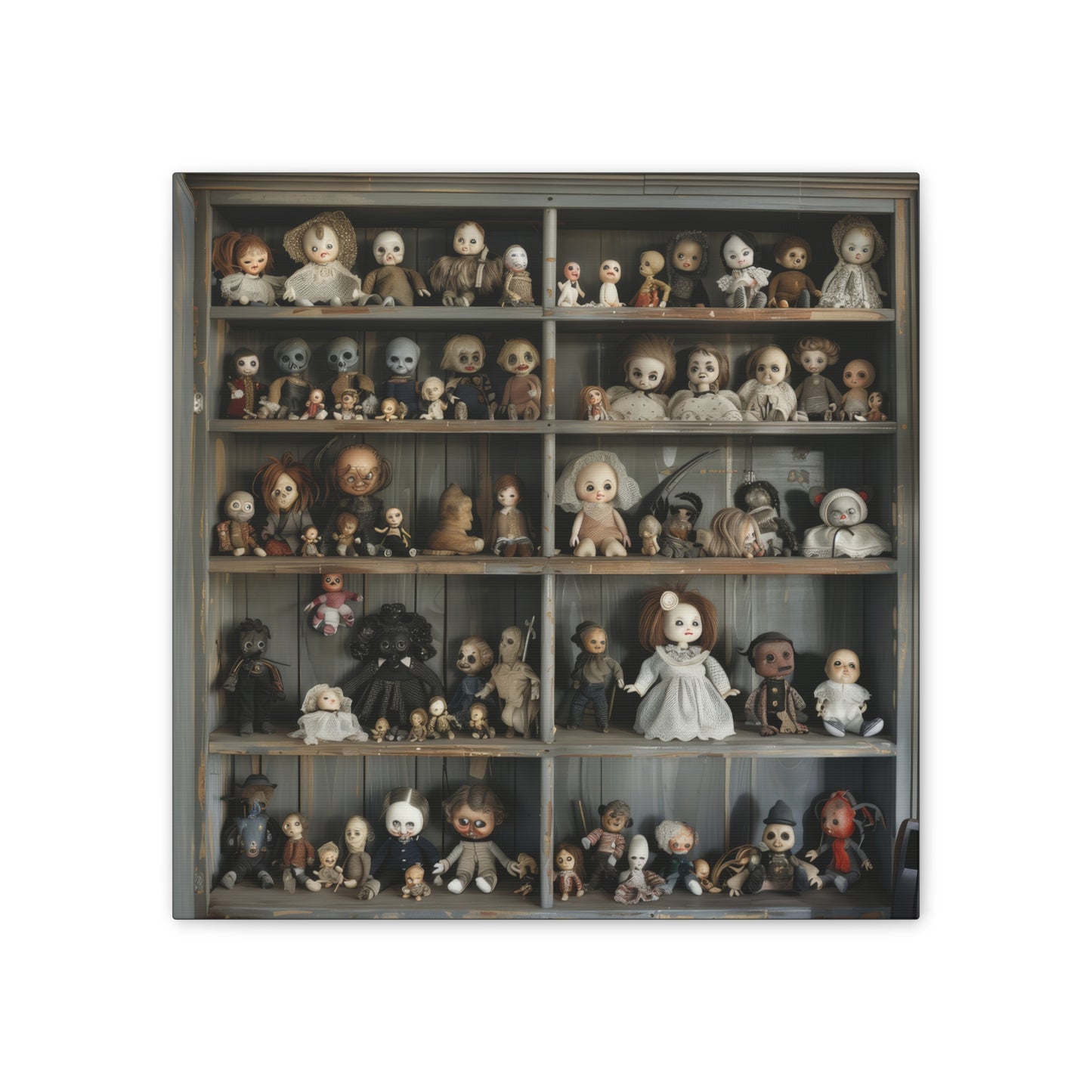 Doll Collection - Canvas Stretched, 0.75"