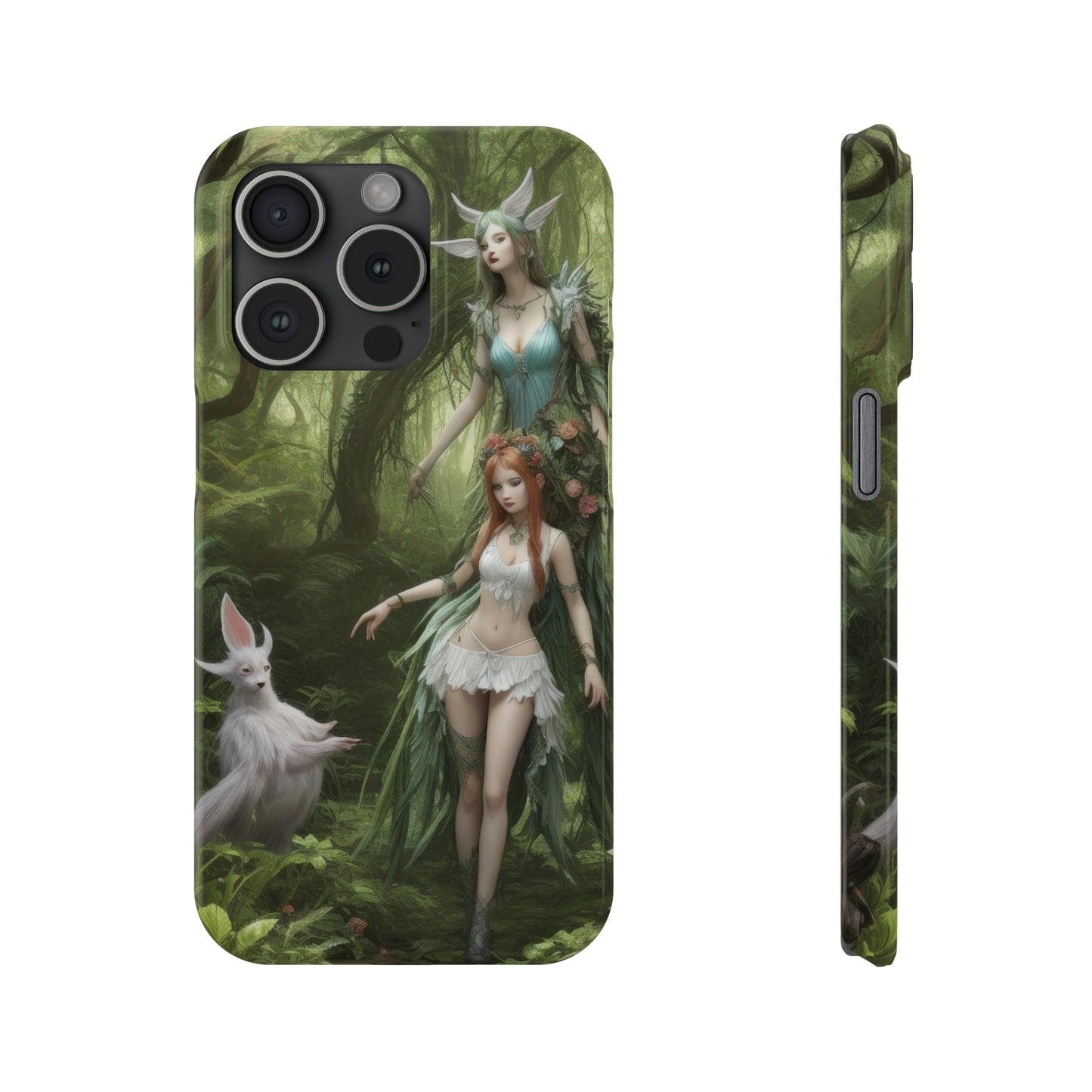 Curious Wood Nymph - Phone Case