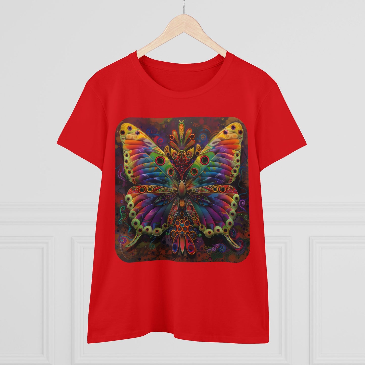 Butterfly - Women's Midweight Cotton Tee