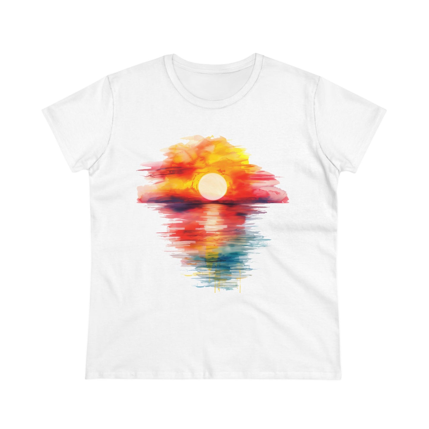 Sunrise - Women's Midweight Cotton Tee