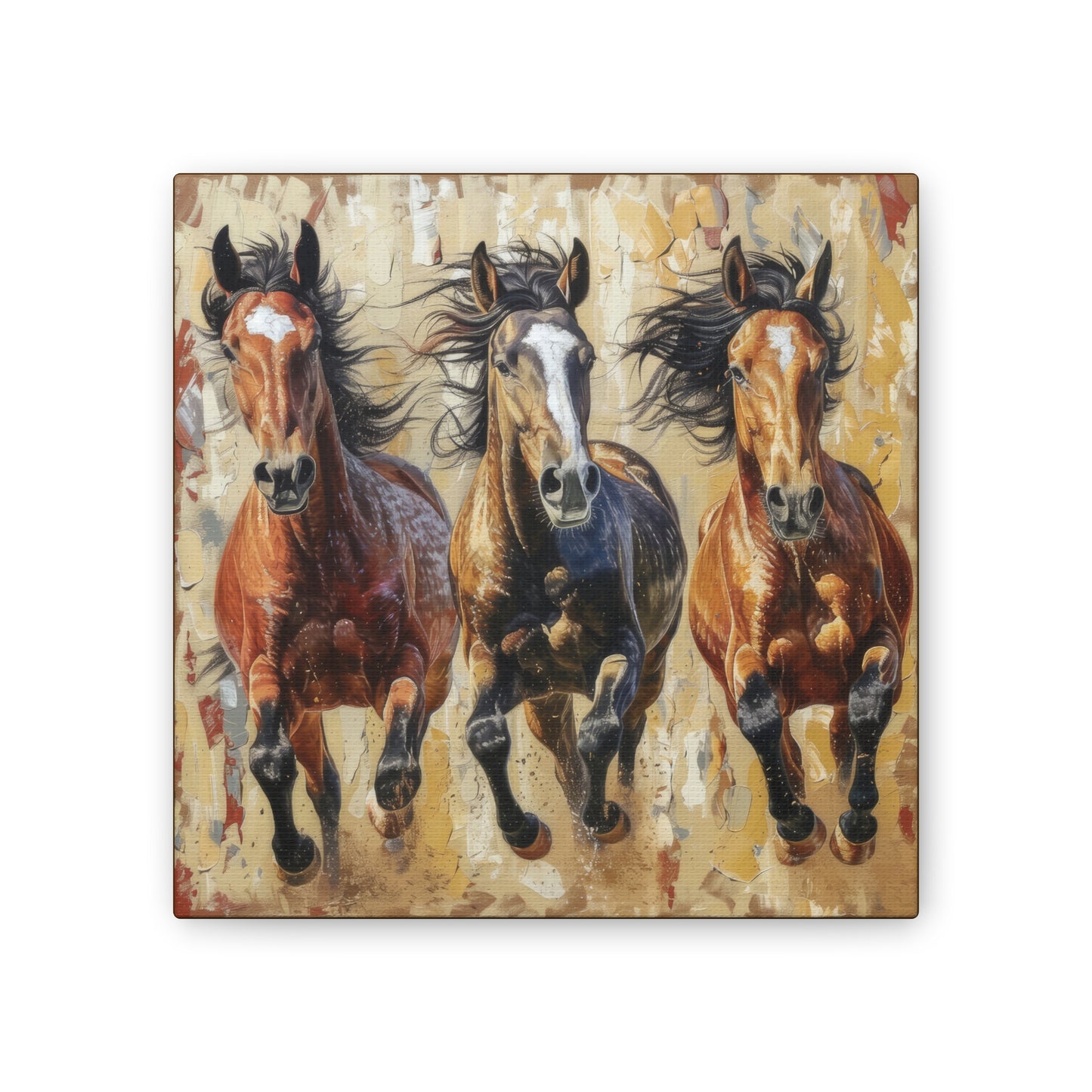 Horses - Canvas Stretched, 0.75"