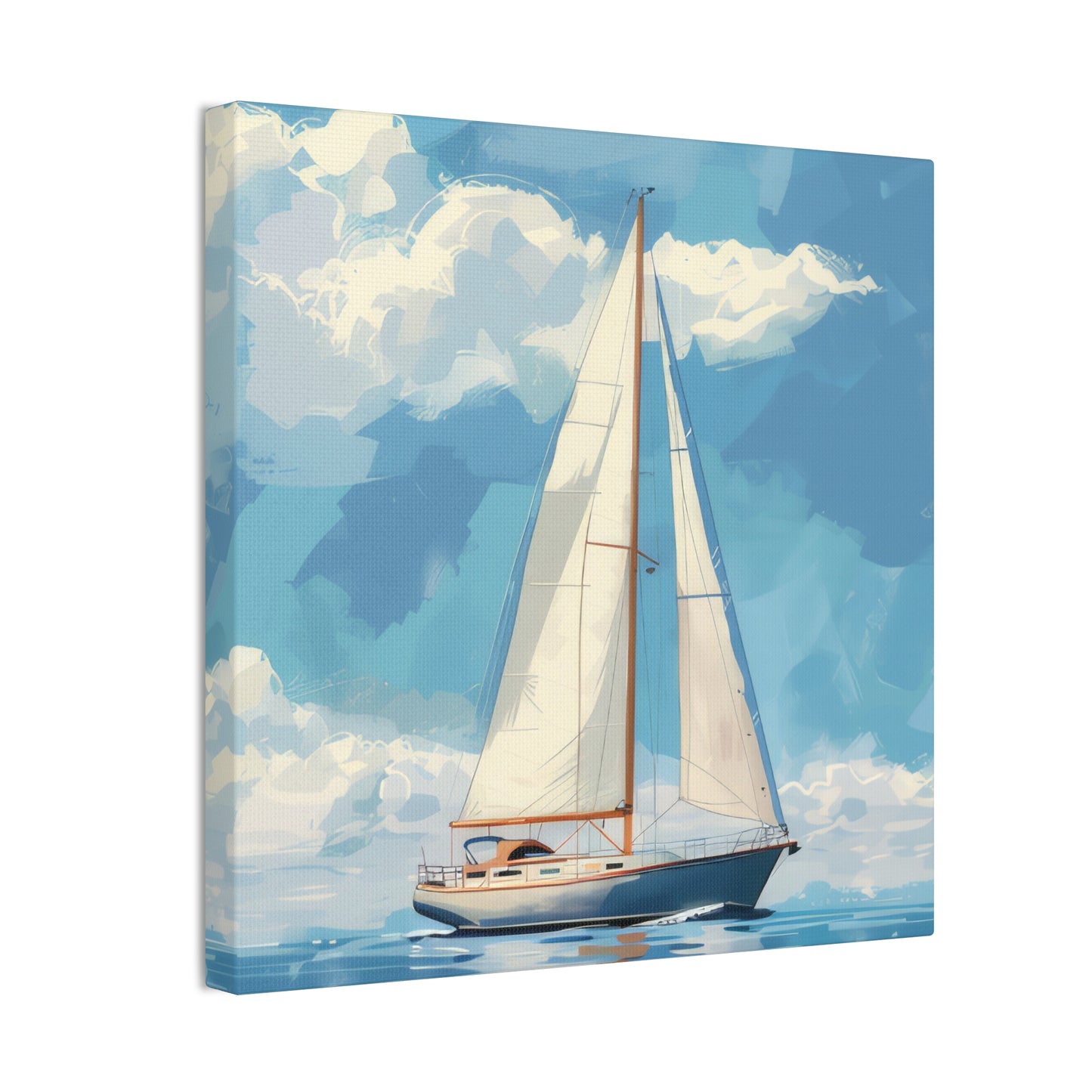 Sailing - Canvas Stretched, 0.75"