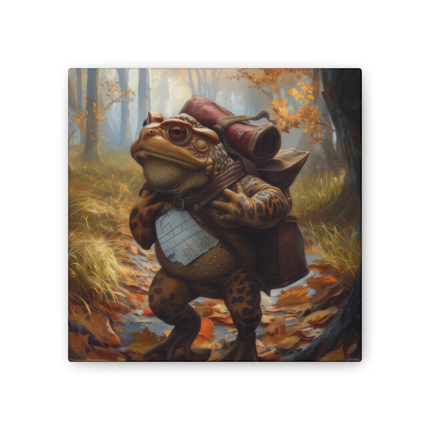 Toad Journey - Canvas Stretched, 0.75"