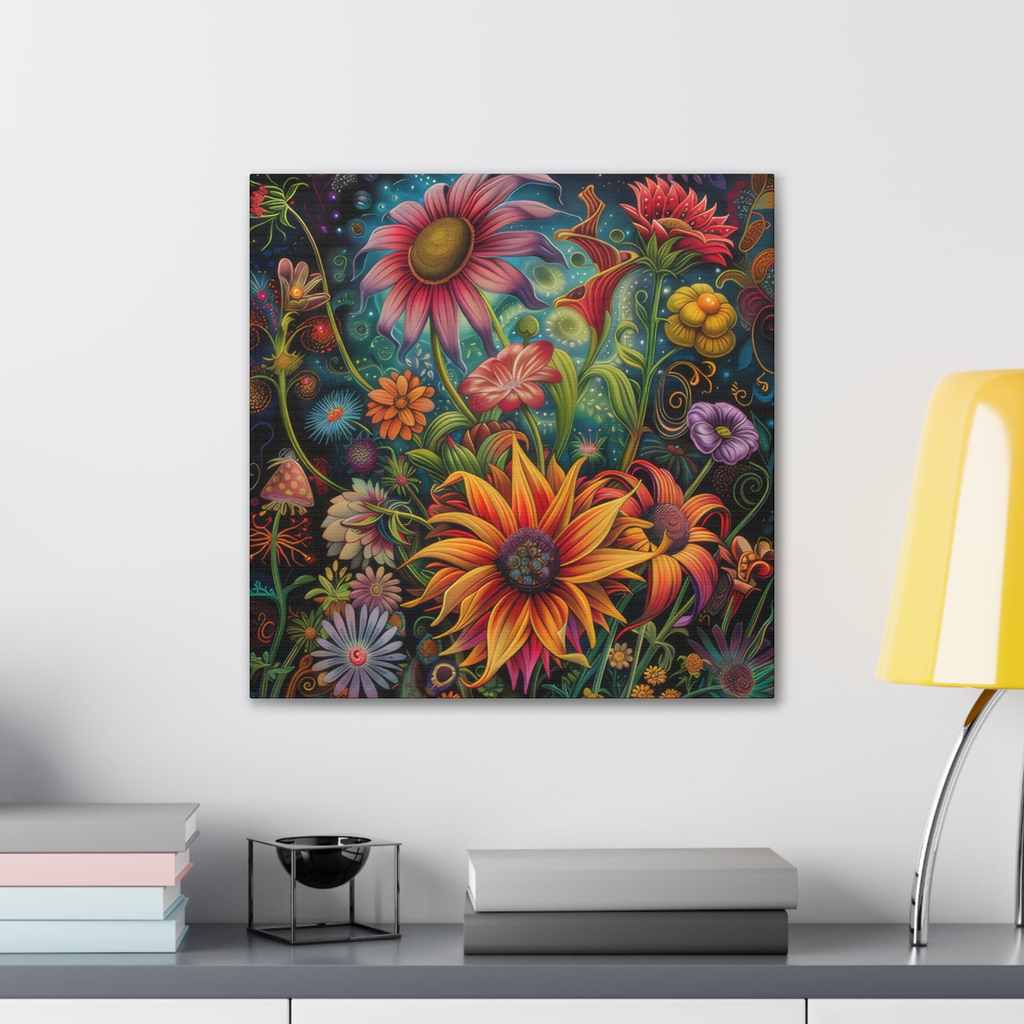 Flowers - Canvas Stretched, 0.75"