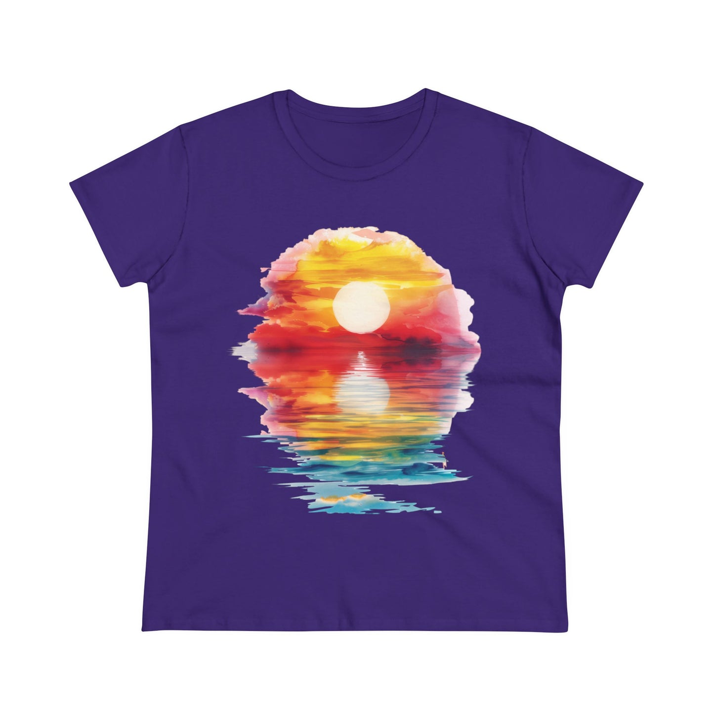 Sunrise - Women's Midweight Cotton Tee