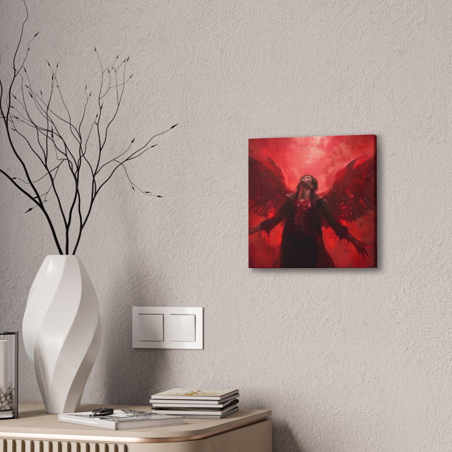 Angel or Devil - Canvas Stretched, 0.75"