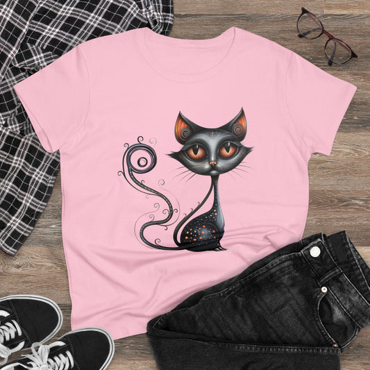 Pretty Kitty - Women's Midweight Cotton Tee