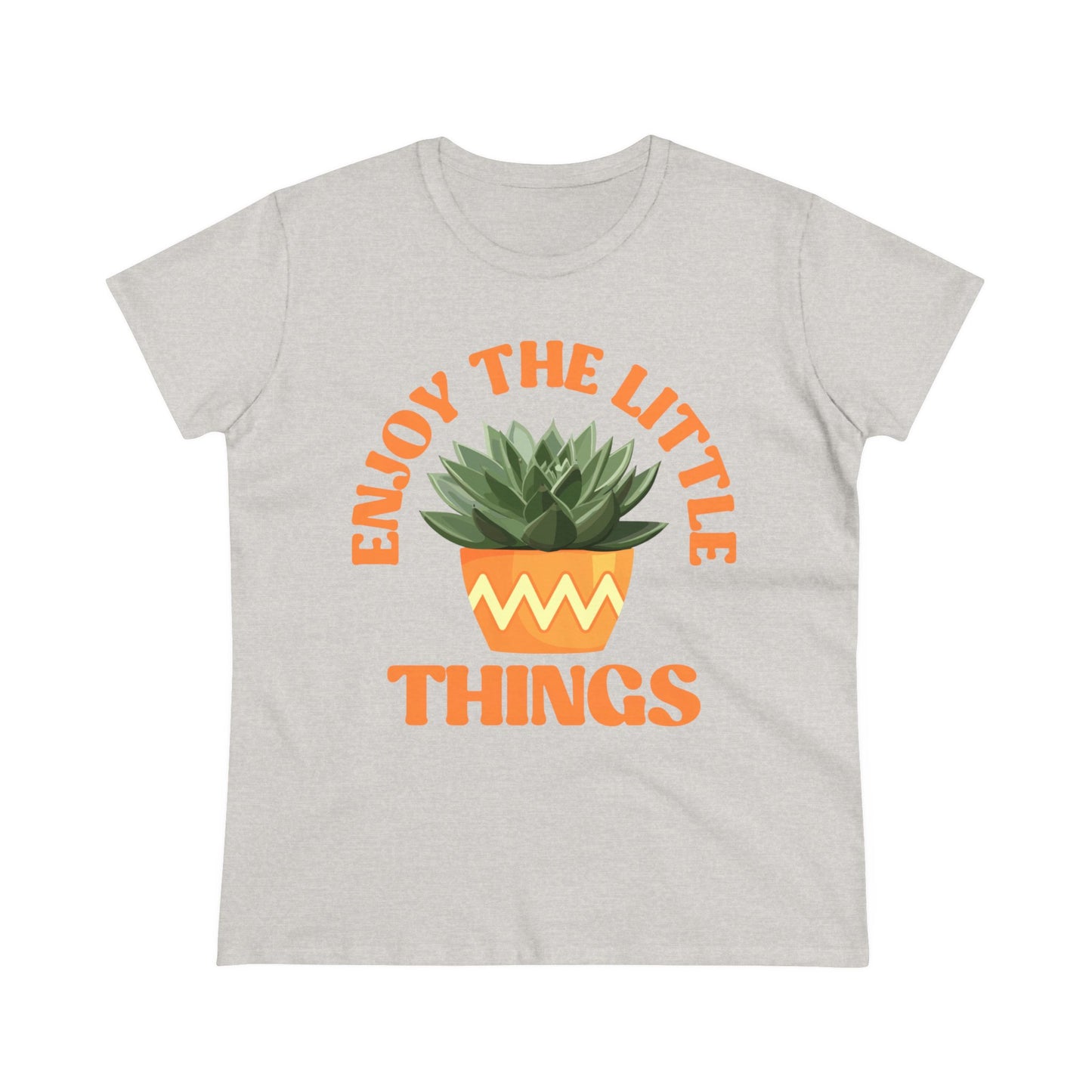 Enjoy the Little Things - Gardening - Women's Midweight Cotton Tee