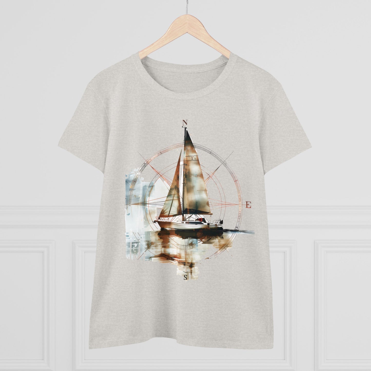 Sailing - Women's Midweight Cotton Tee