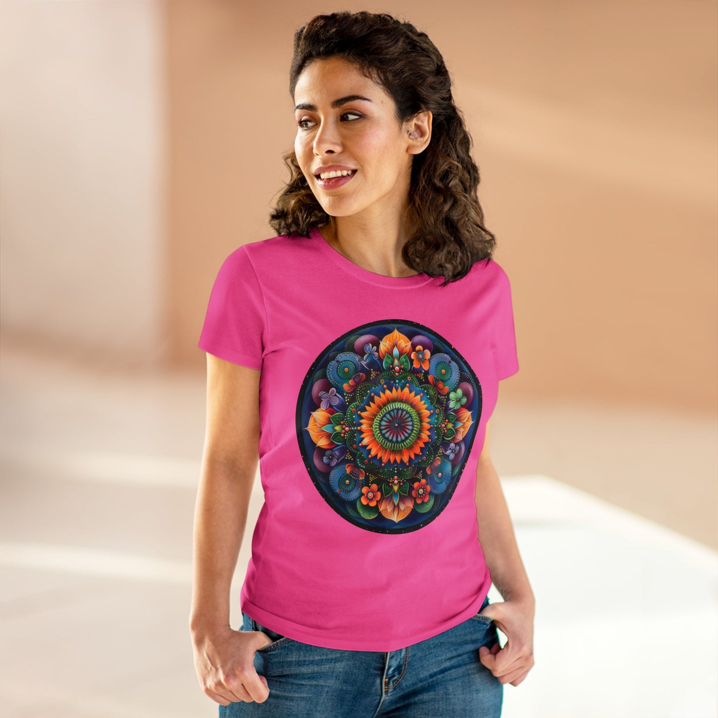 Mandala - Women's Midweight Cotton Tee