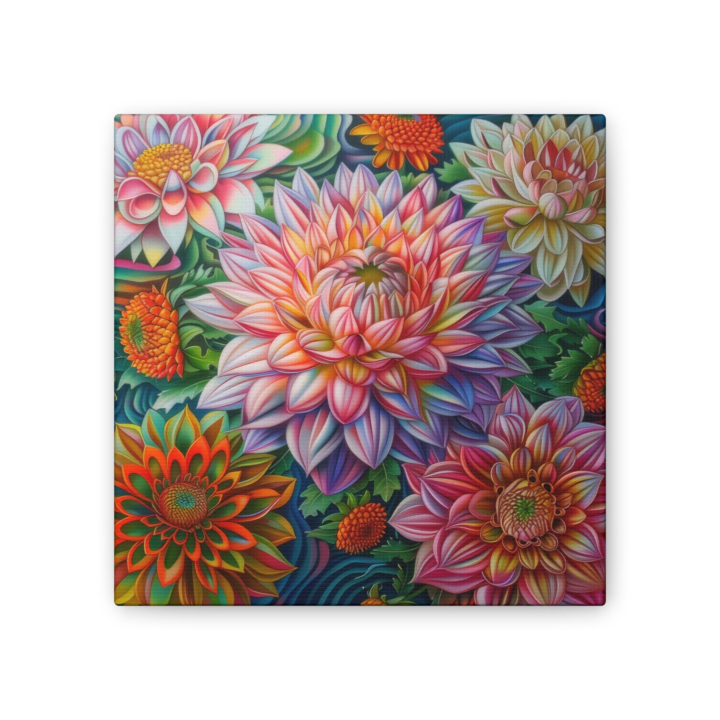 Flowers - Canvas Stretched, 0.75"