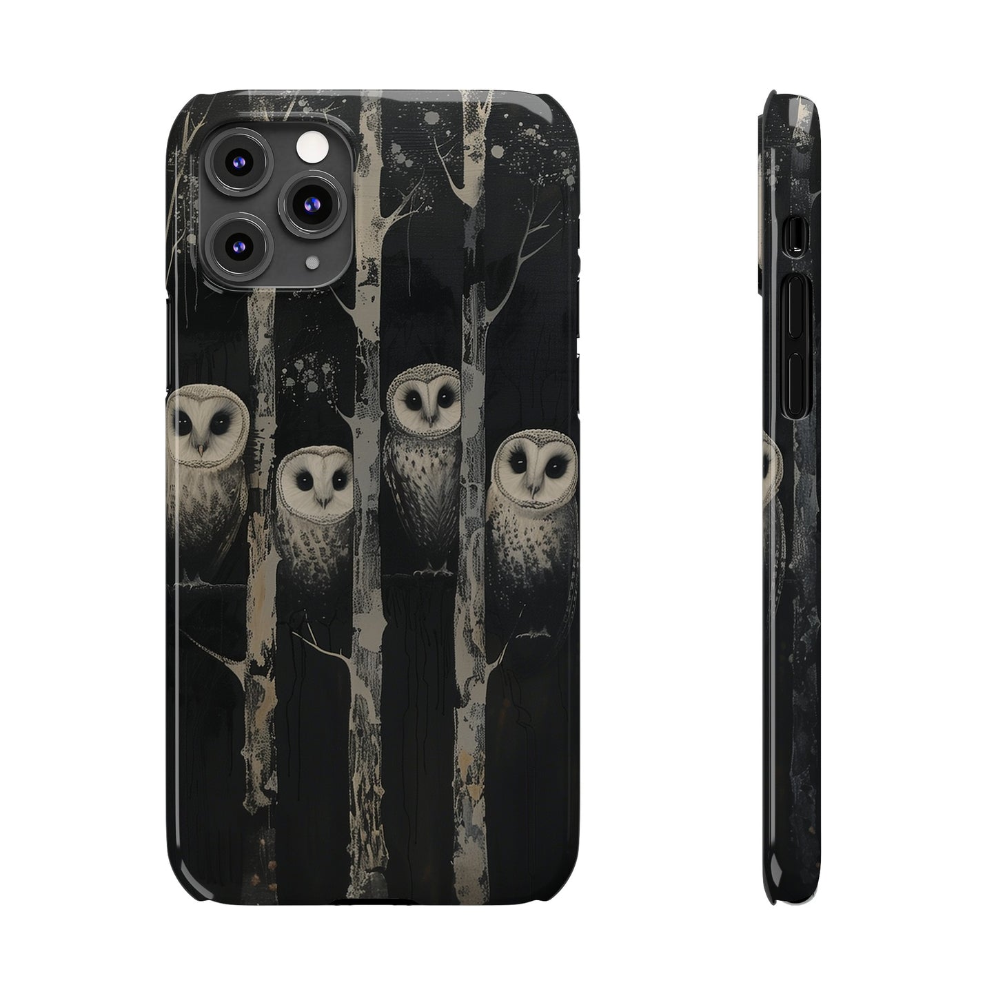 Owls at Night Phone Case