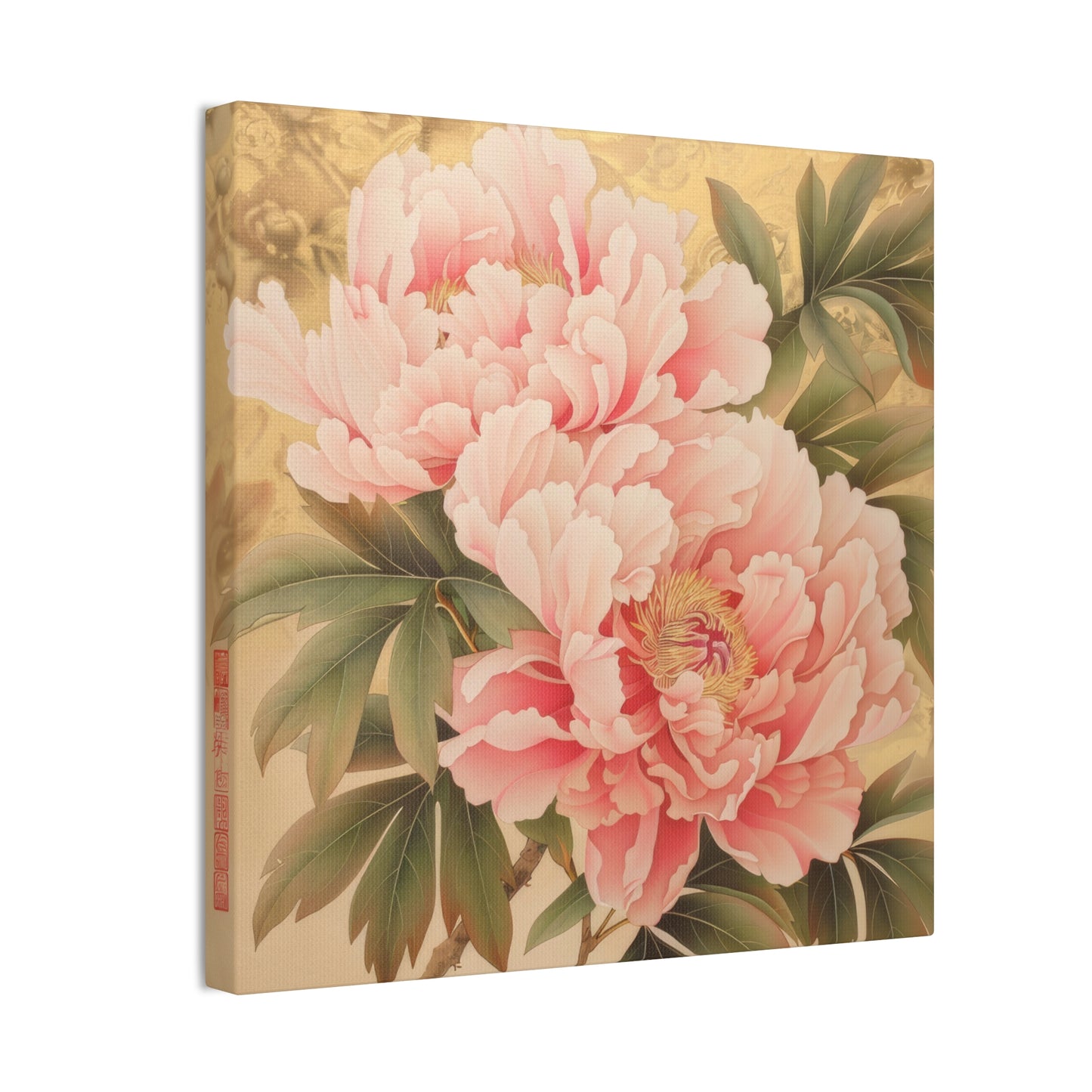 Peony - Canvas Stretched, 0.75"