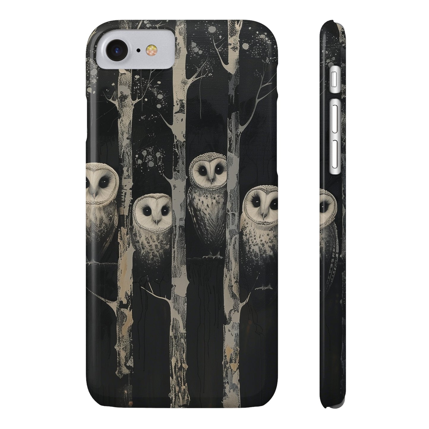 Owls at Night Phone Case