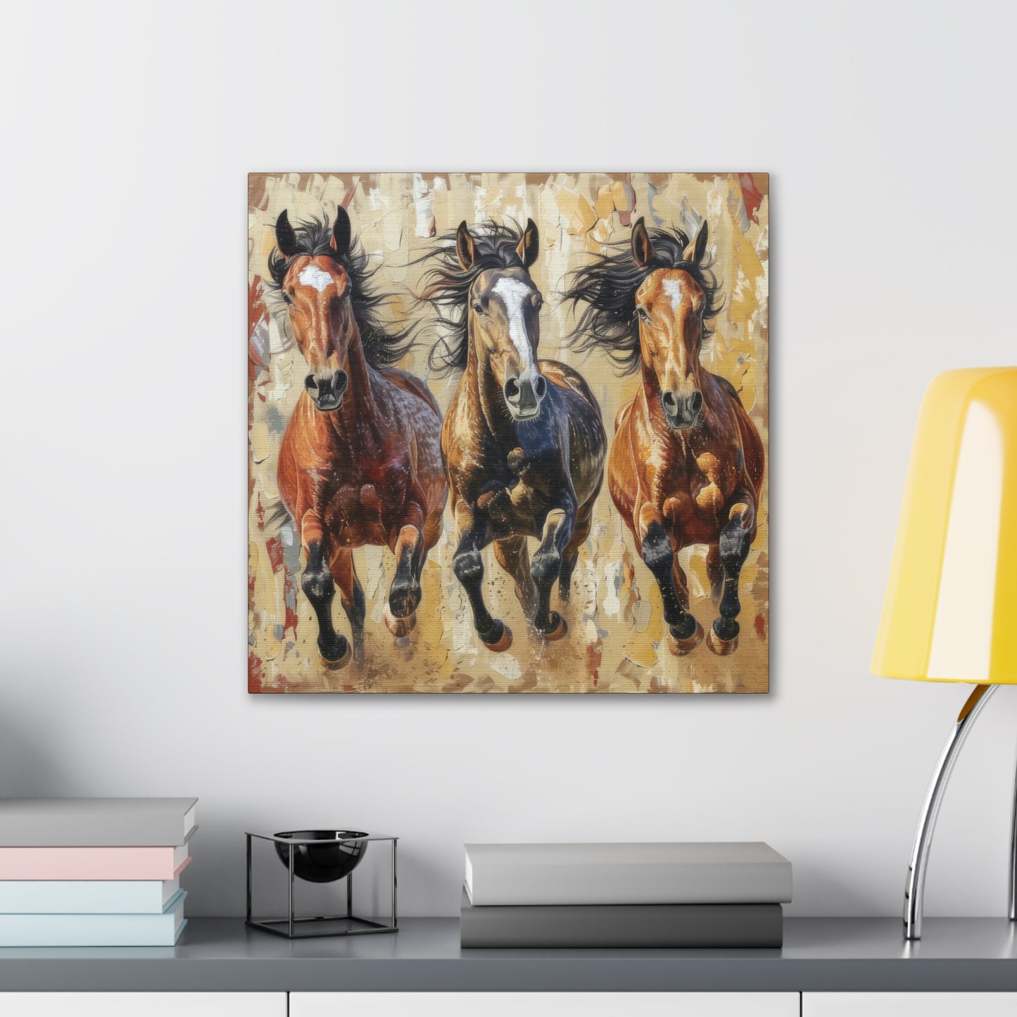 Horses - Canvas Stretched, 0.75"