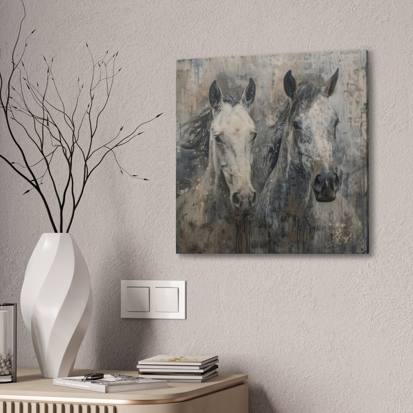 Horses - Canvas Stretched, 0.75"