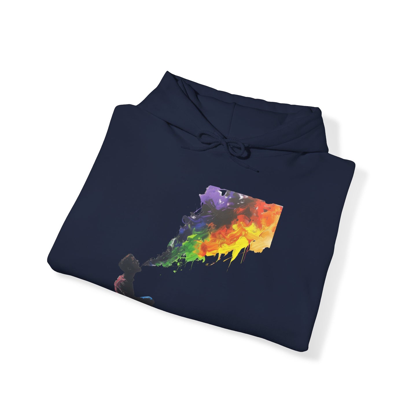 Rainbow Breath - Unisex Heavy Blend™ Hooded Sweatshirt