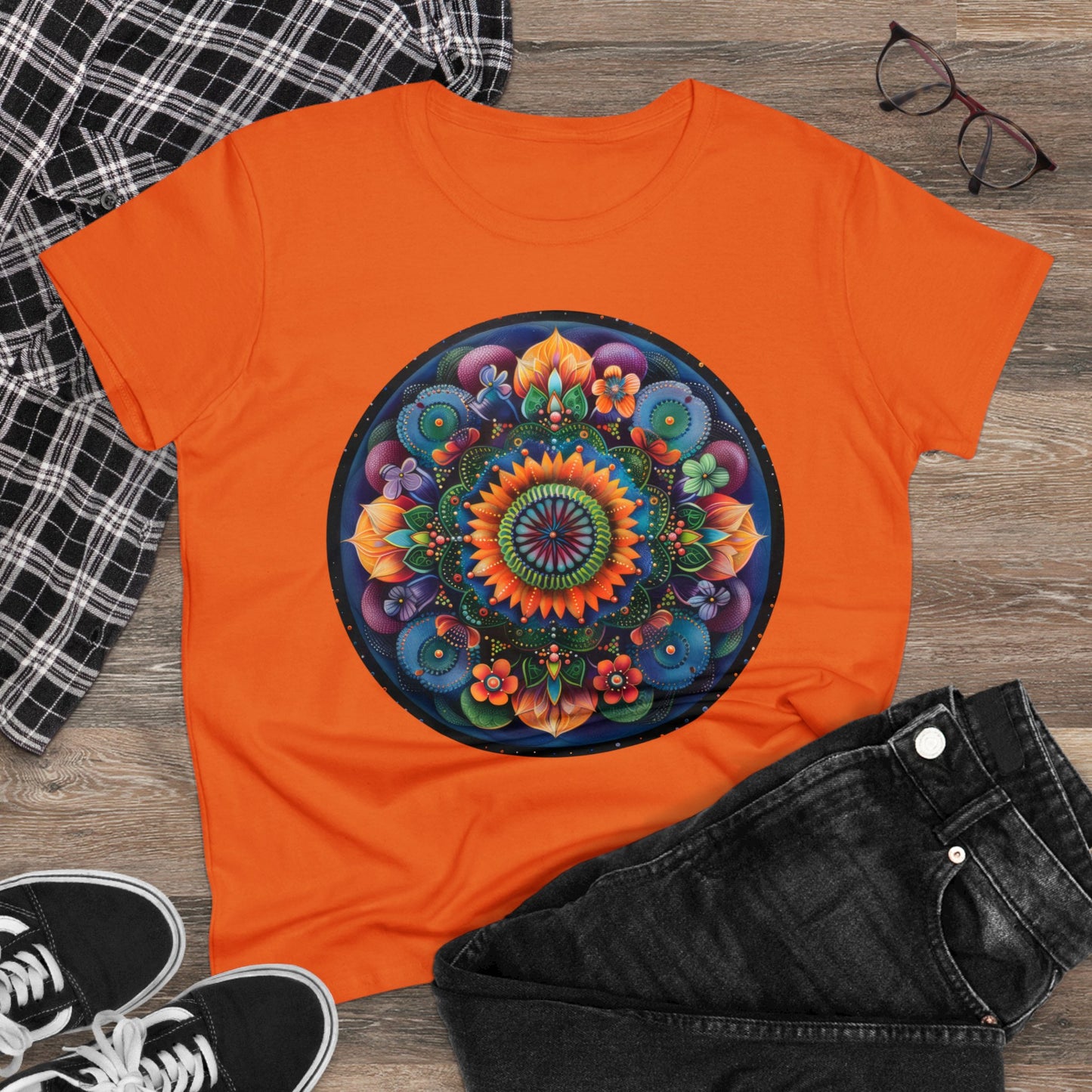 Mandala - Women's Midweight Cotton Tee