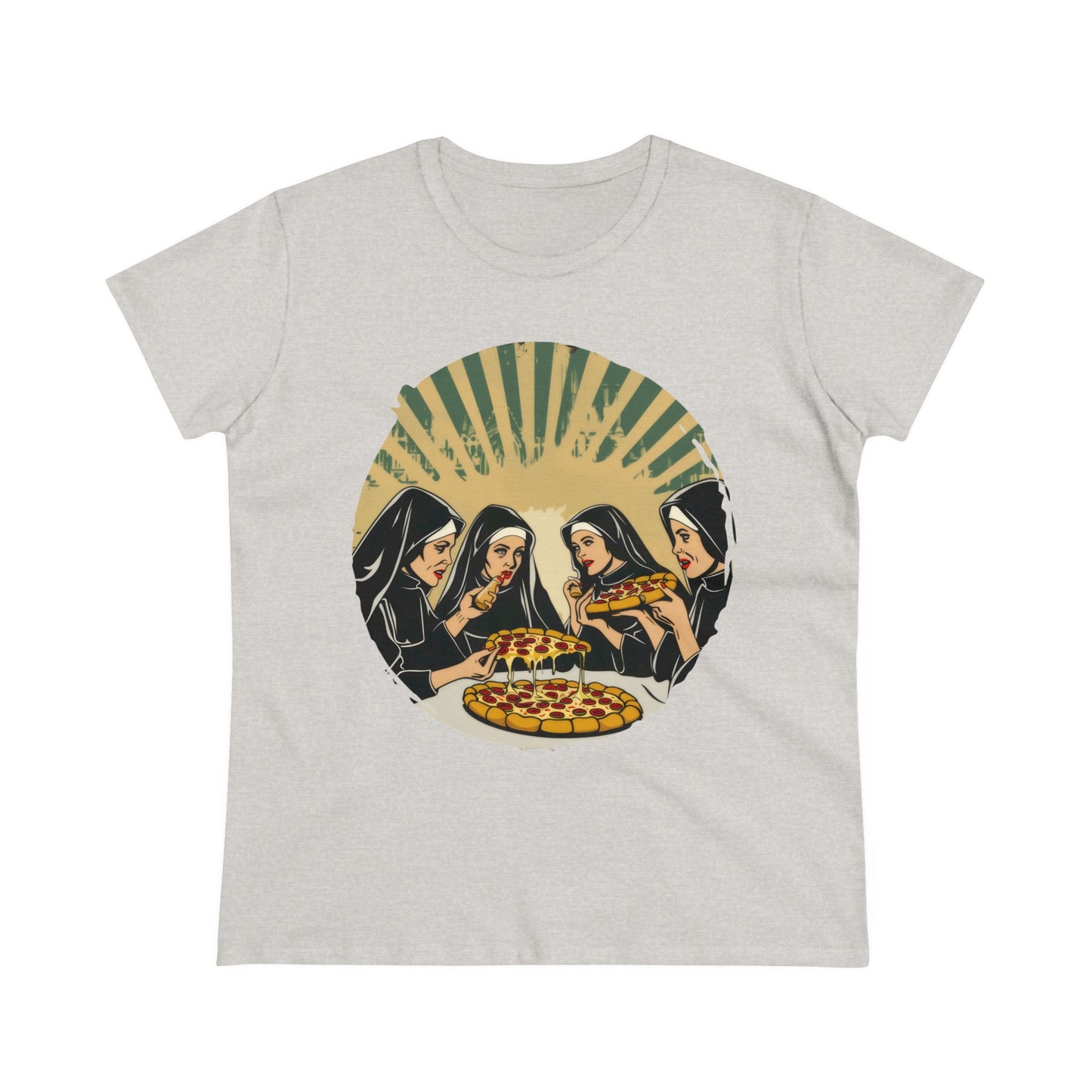 Pizza Divine - Women's Midweight Cotton Tee