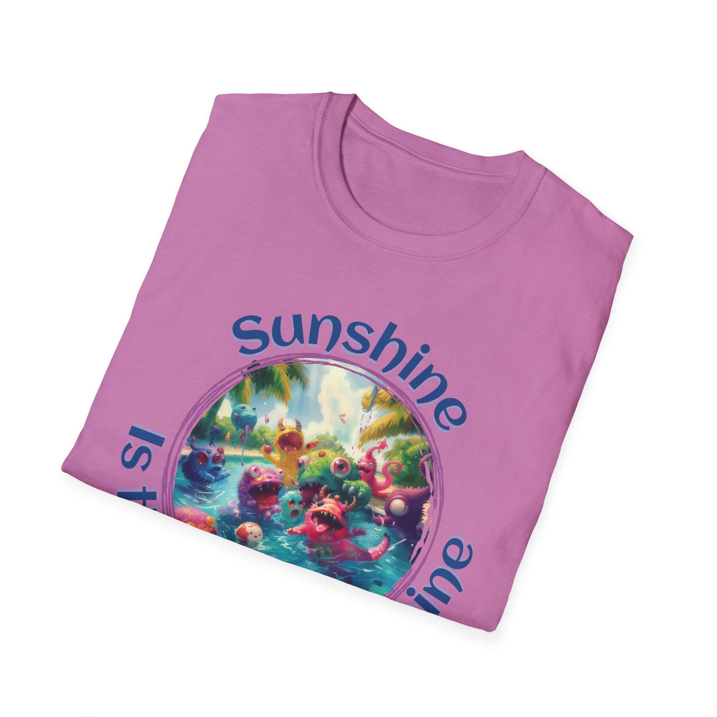 Sunshine is the Best Medicine - Unisex Softstyle T-Shirt